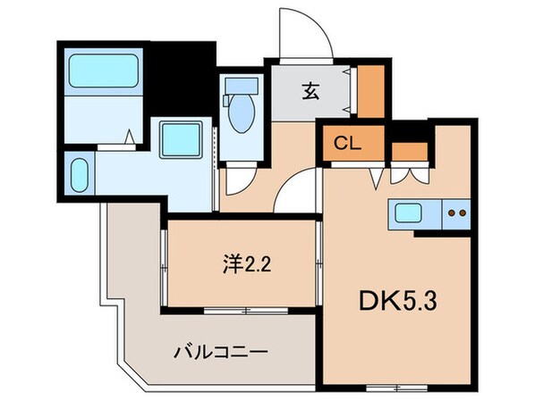 リフレス蛍池の物件間取画像